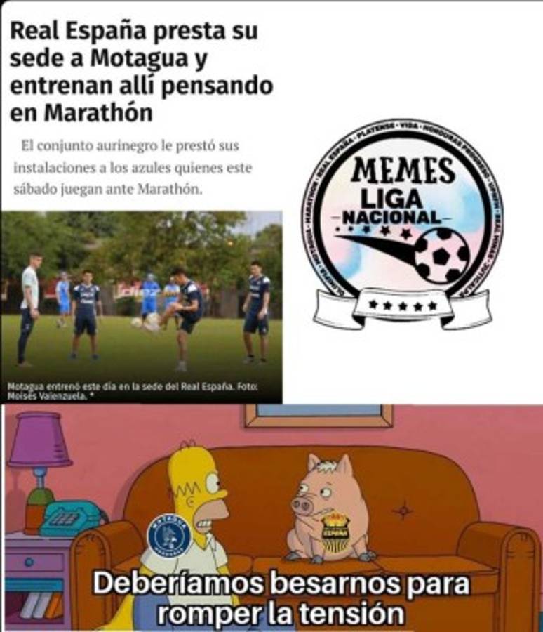 Crueles: Los mejores memes de la jornada 12 de Liga Nacional donde no perdonan a Motagua