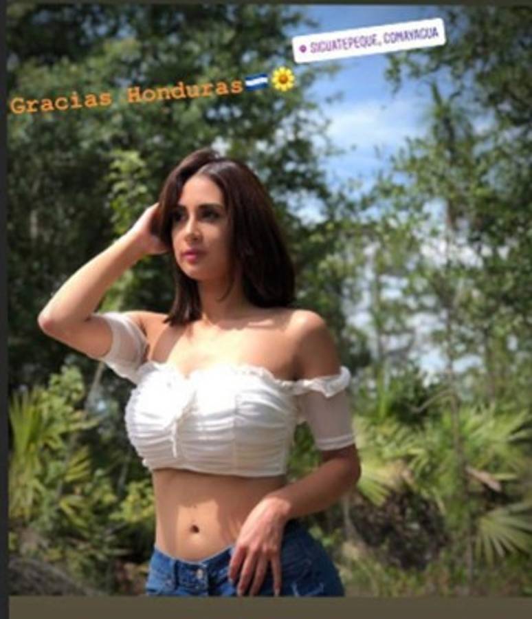 La sexy hondureña que fue hasta Rusia a ver su 'amor', Cristiano Ronaldo