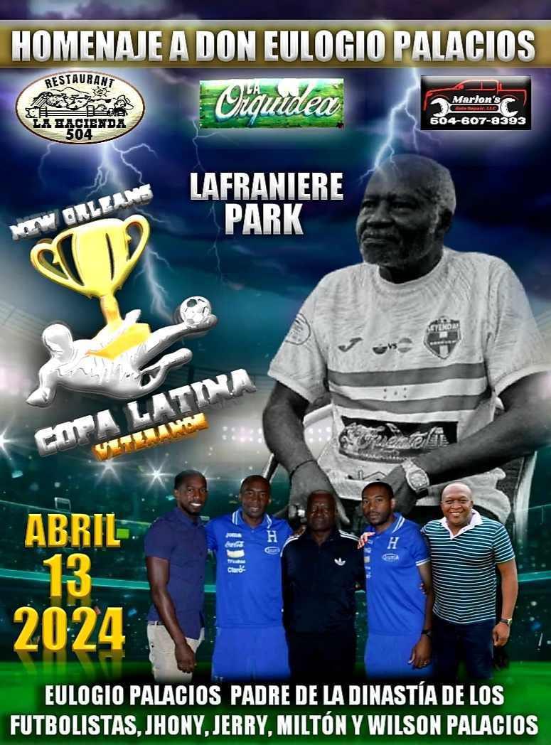 ¡Tremendo gesto! Don Eulogio Palacios recibirá homenaje en New Orleans por su aporte y desarrollo al fútbol hondureño