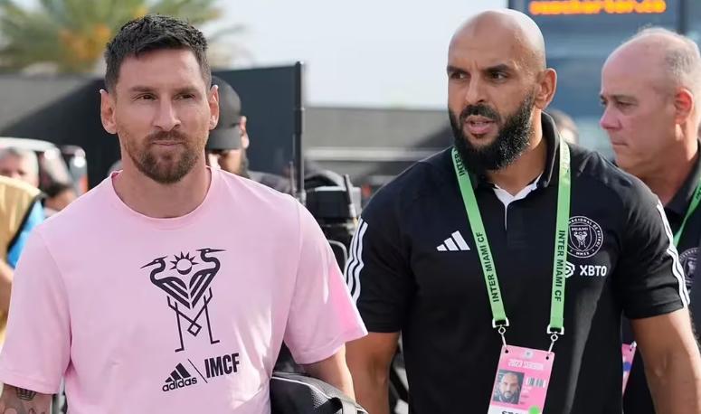 El guardaespaldas de Messi salió al cruce y le responde a Logan Paul: “Puedes pelear contra mí”