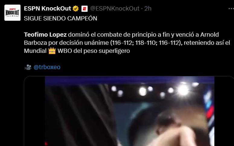 Teófimo López dominante, Conquistó Nueva York: El mundo del boxeo y la prensa internacional se rinden ante el catracho