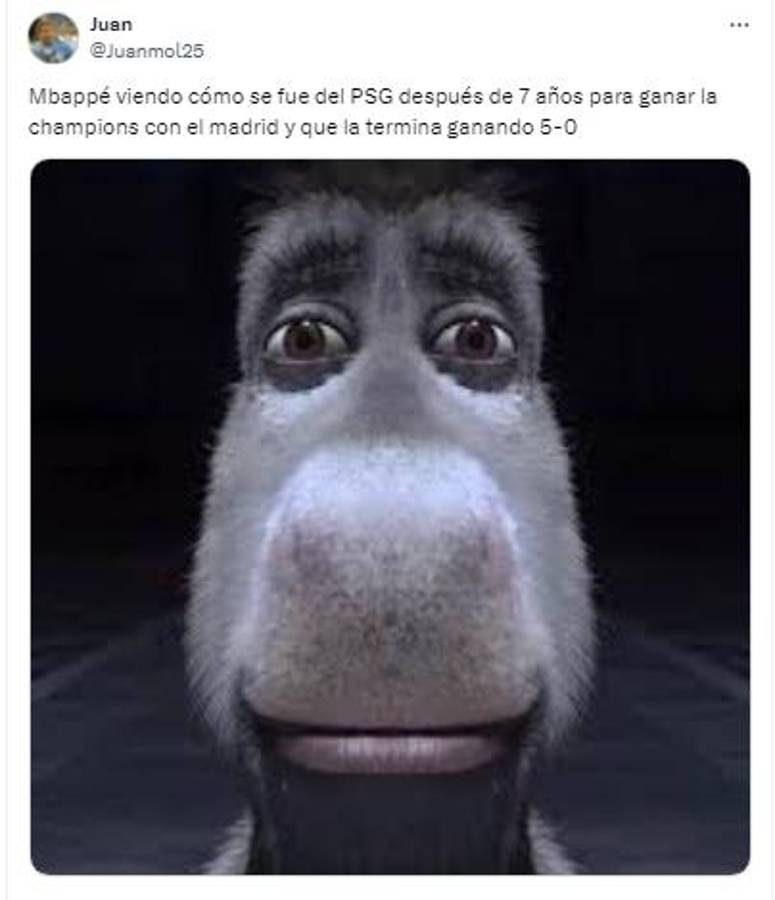 Mbappé es destruido con memes luego del primer título de PSG en la Champions League: no va a soportar