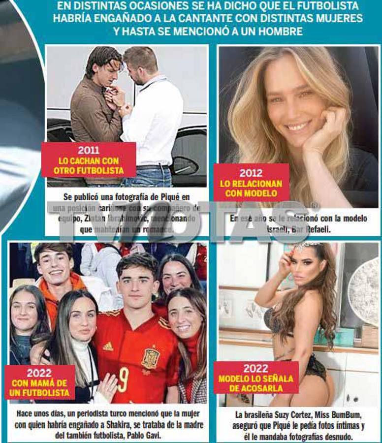 Así se dio cuenta Shakira de la infidelidad de Piqué: Le encontró un video prohibido y revelan el nombre de la mujer