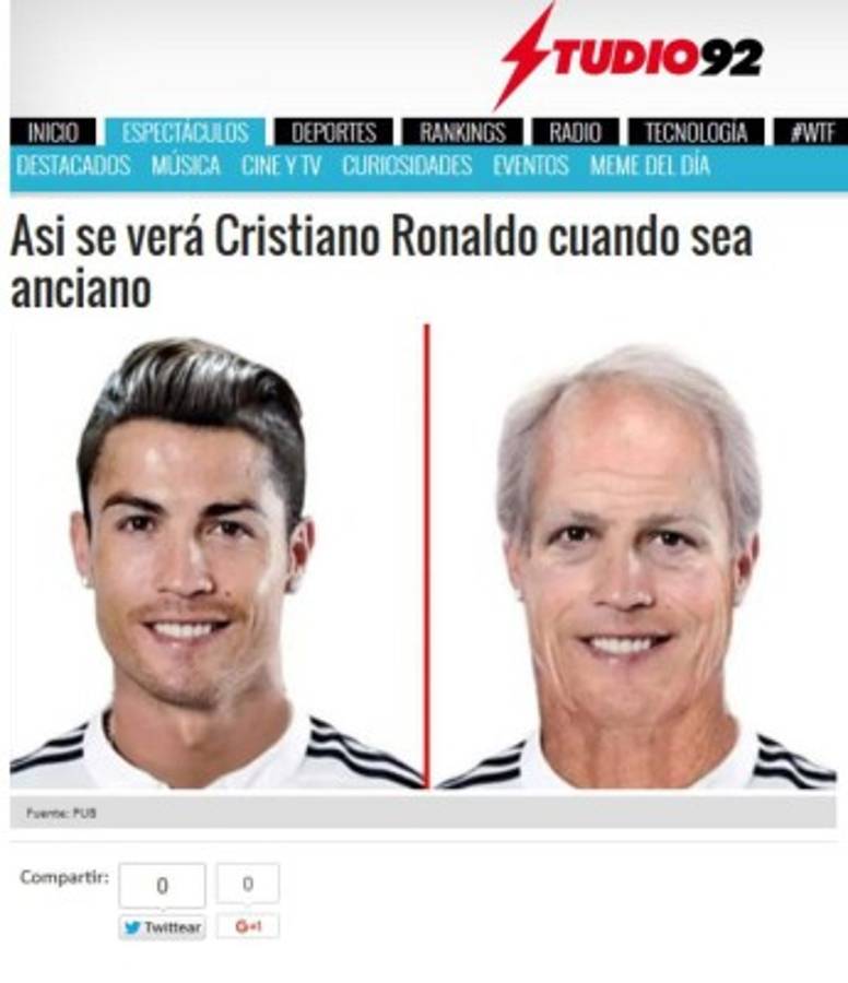 Así reaccionó el mundo con montajes de DIEZ sobre Cristiano Ronaldo