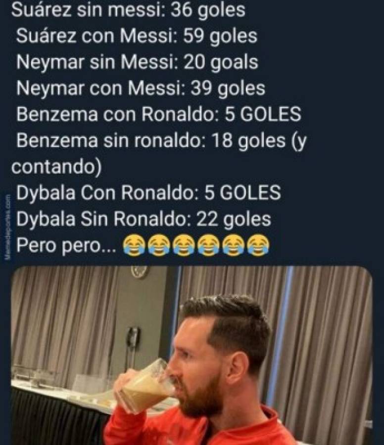 ¡Para morir de risa! Los memes del fin de semana que hacen pedazos a Benzema, Cristiano y Messi   