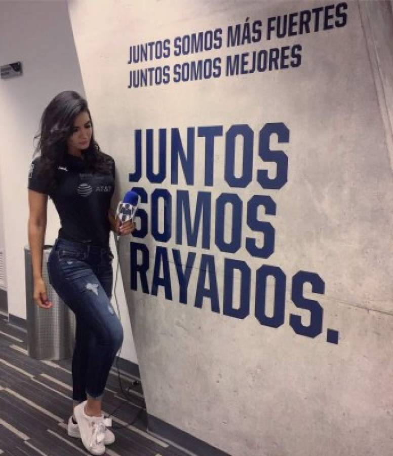 FOTOS: Ella es Alejandra Delgadillo, la escultural fanática del Monterrey