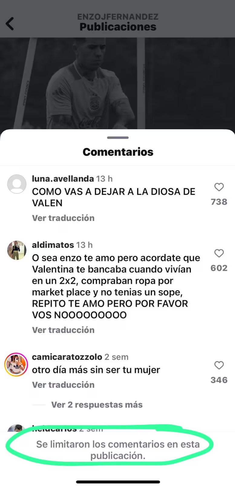 El verdadero motivo por el que Enzo Fernández se separó de su mujer y la respuesta que recibió: “cómo vas a dejar...”