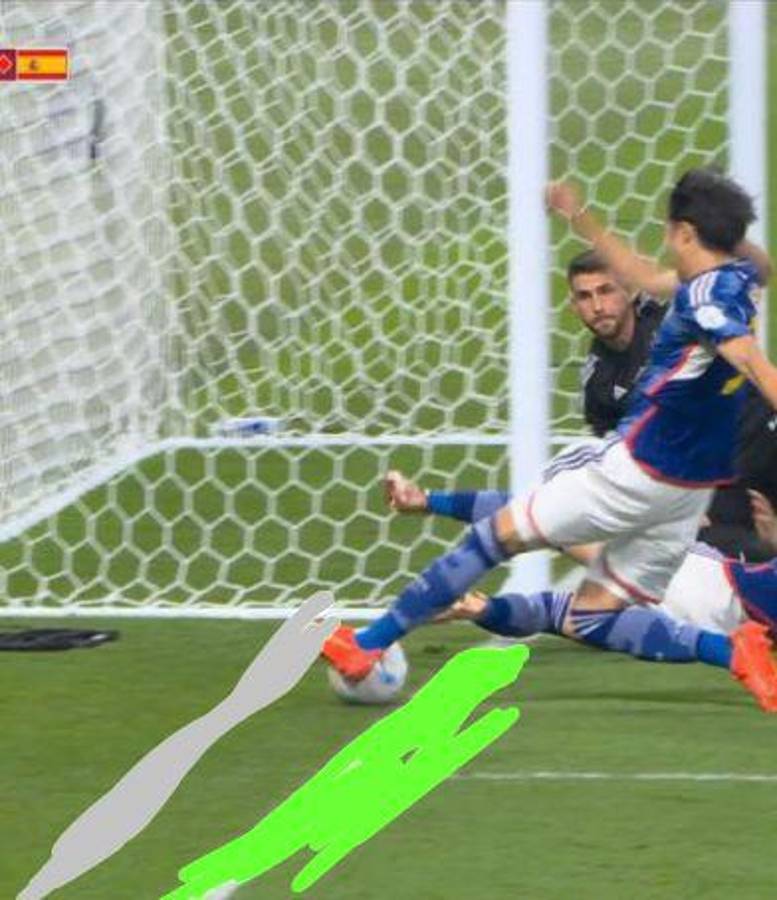 Destruyen el VAR con la ayuda de Gokú y los Súper campeones tras el gol de Japón; así encendieron las redes los memes