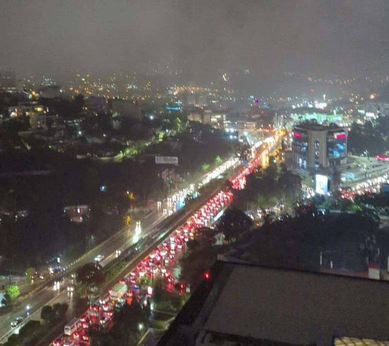 ¡Informe especial! Tormenta tropical Pilar causa caos vehicular e inundaciones en Tegucigalpa