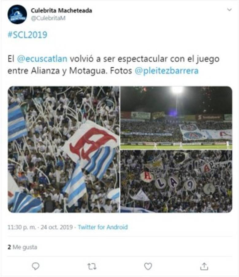 ¡Tras el empate! Esto dicen los medios internacionales del juego entre Alianza y Motagua