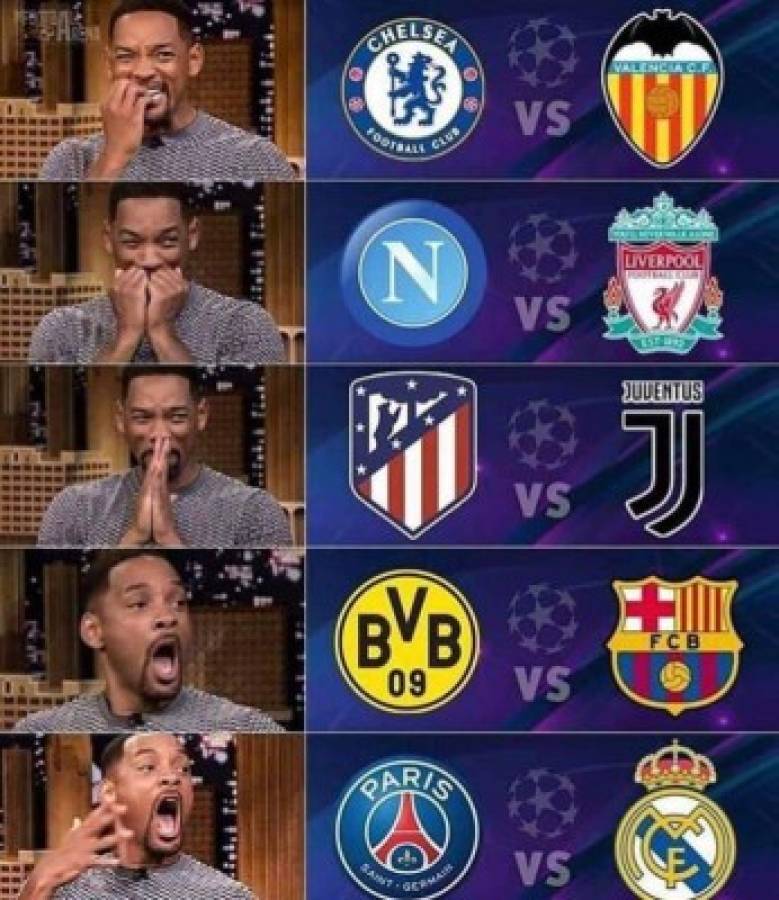 Los memes que calientan el inicio de la Champions con Madrid y Barca como protagonistas  