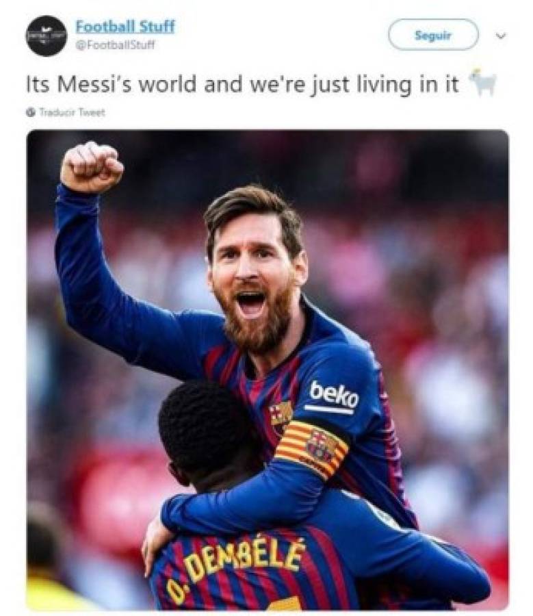 Los otros memes que 'descuartizan' a Pelé por el hattrick de Messi al Sevilla