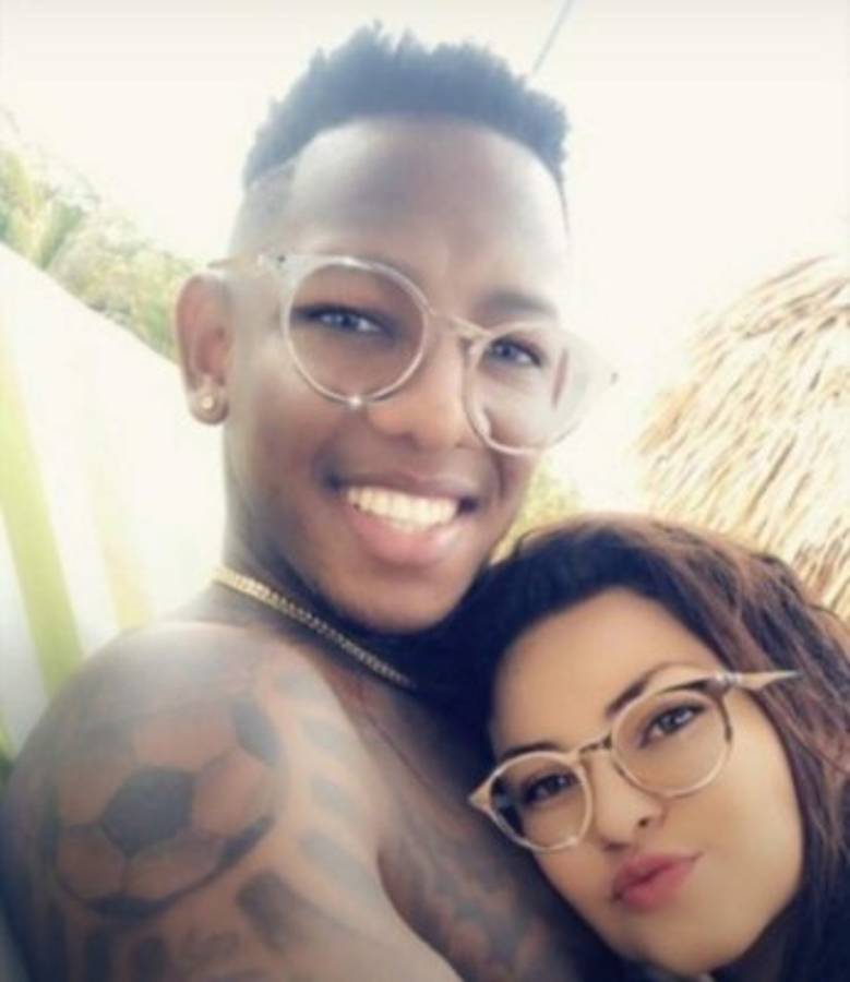 En el estadio y la piscina: Las fotos de Romell Quioto y Malubi Paz en su noviazgo