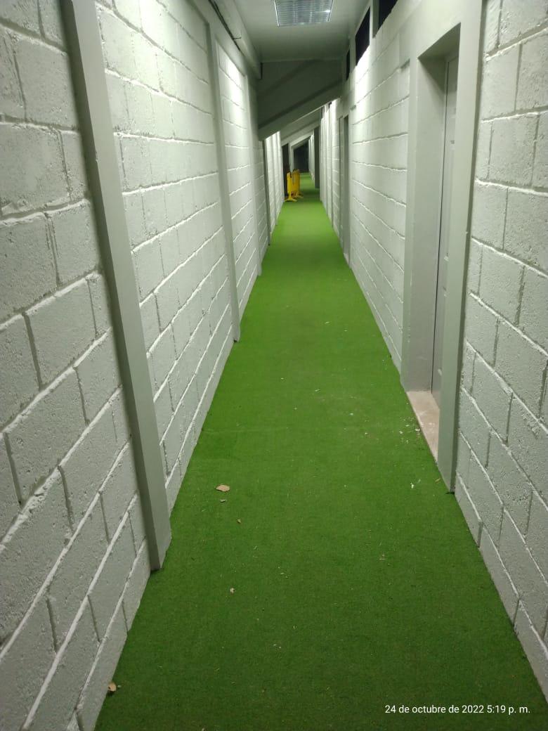 Vuelve a ser una mesa de billar: El estadio Carlos Miranda de Comayagua fue embellecido para que Motagua lo utilice