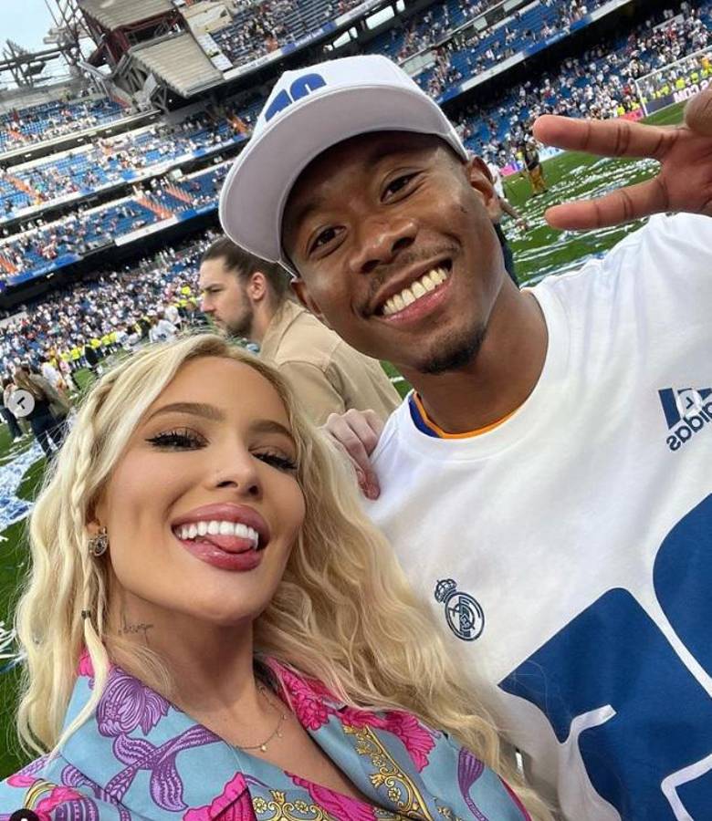 Karoline Lima, la sensual novia de crack del Real Madrid que dejó con la boca abierta a todos en el Bernabéu