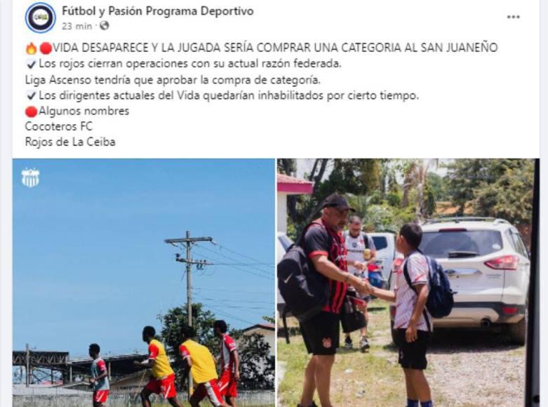 Conmoción por desaparición del CDS Vida: la prensa deportiva de Honduras señala al culpable y lo que pasará