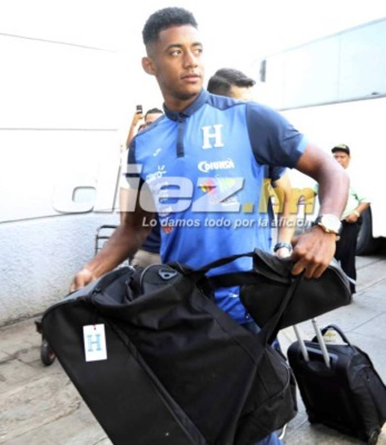 Los rostros de la Selección de Honduras previo al viaje a Trinidad y Tobago