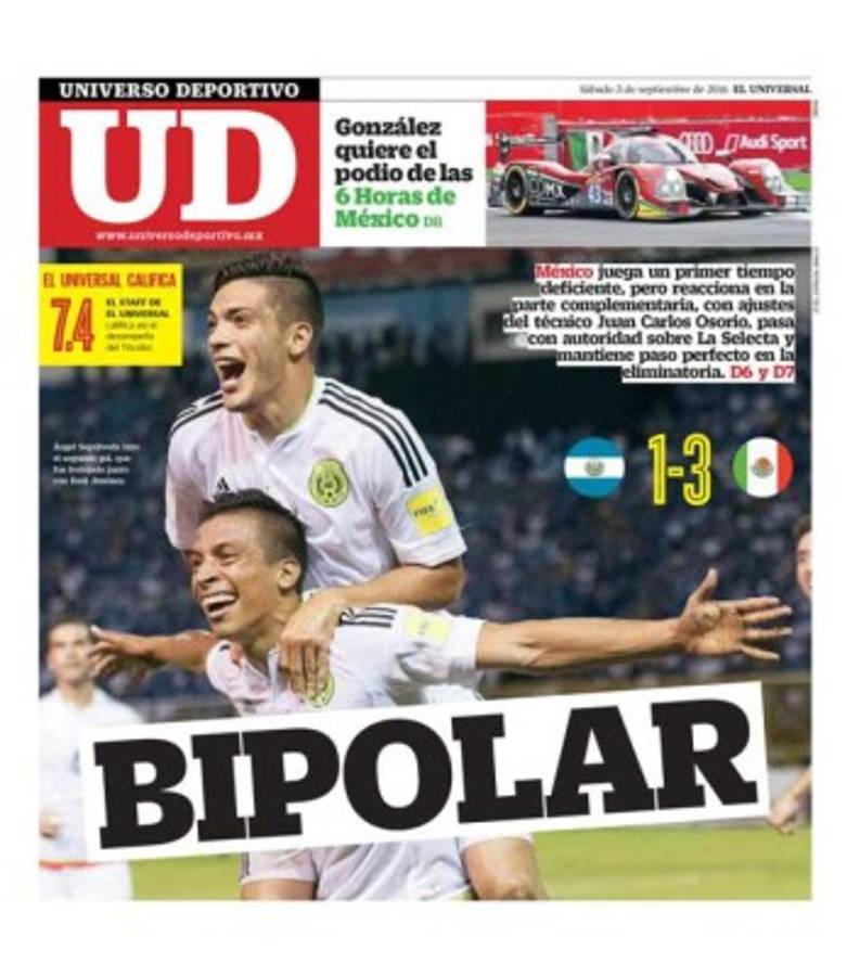 Portadas: Tristeza y dramatismo en El Salvador; en México, poca euforia