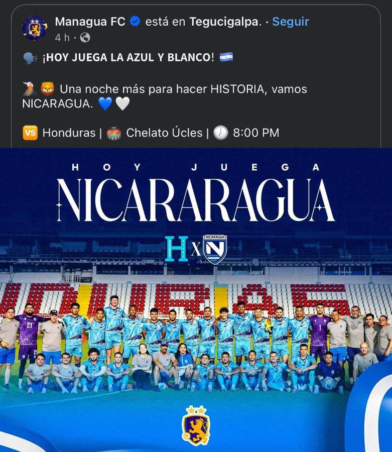 Si no ganamos es porque andamos en la calle: así reacciona la prensa de Honduras y Nicaragua previo al partido eliminatorio