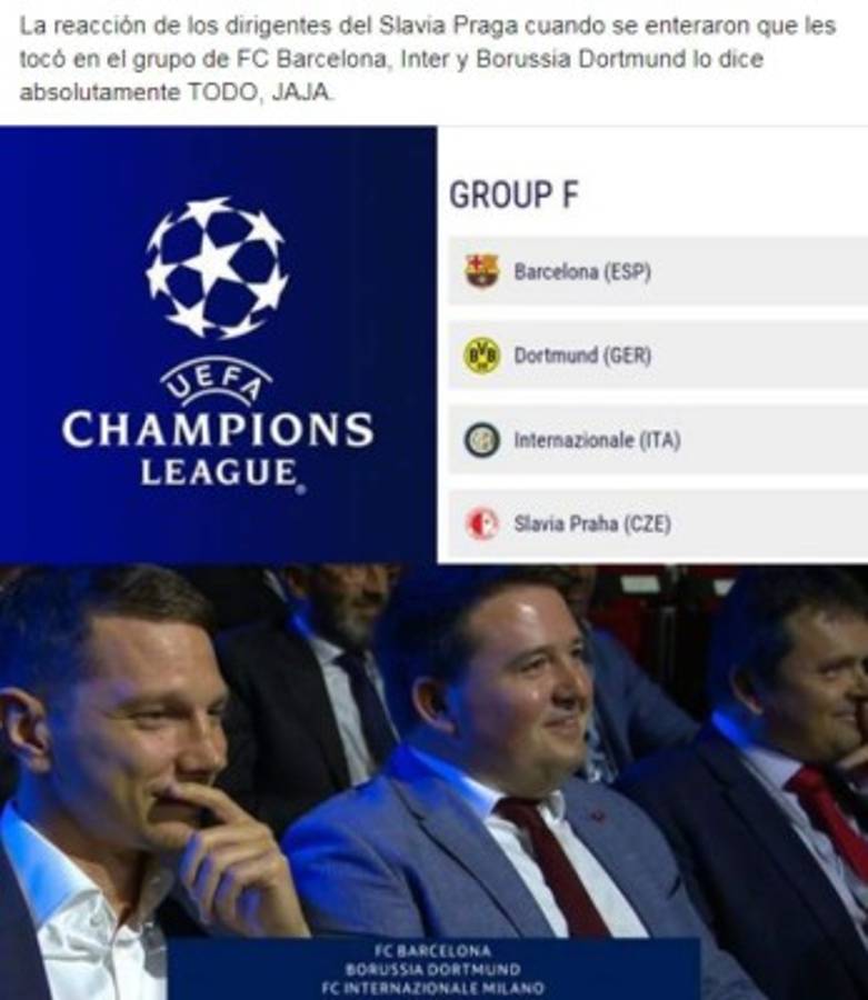 Real Madrid, Barcelona y los divertidos memes del sorteo de la Champions League