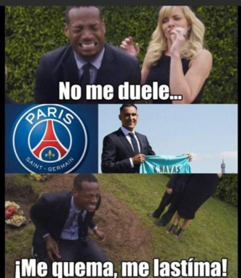Crueles: Los tremendos memes del último día del mercado de fichajes con Keylor Navas de protagonista