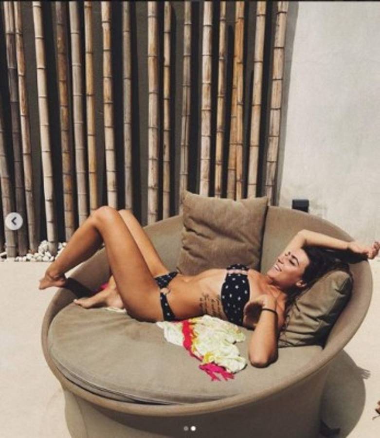 La youtuber e infartante novia del jugador del FC Barcelona, Carles Aleñá