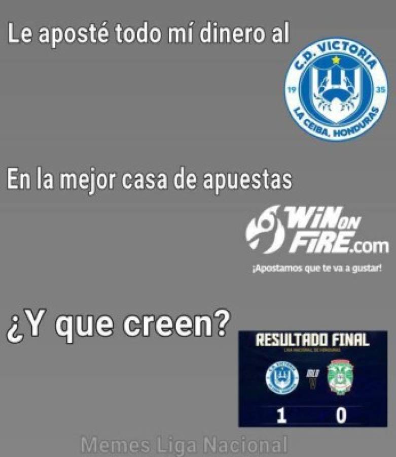 Motagua, Olimpia y Marathón no se salvan de los memes en la jornada 8 del torneo Apertura