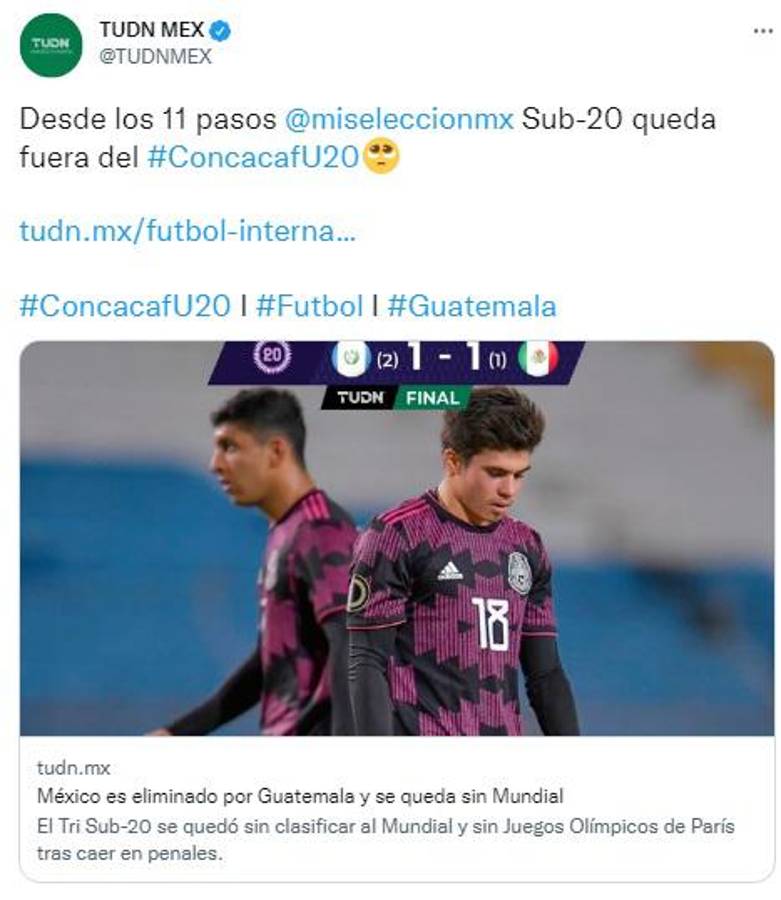 ¡Faitelson y André Marín estallan! Lo que dice la prensa de México luego del fracaso de la Sub-20: “Panorama negro y desastre en San Pedro Sula”