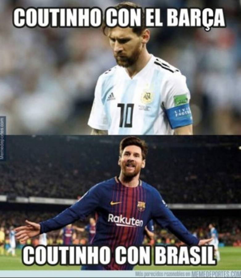 Para morir de risa: Los mejores memes de la semana con Messi, Coutinho y Neymar