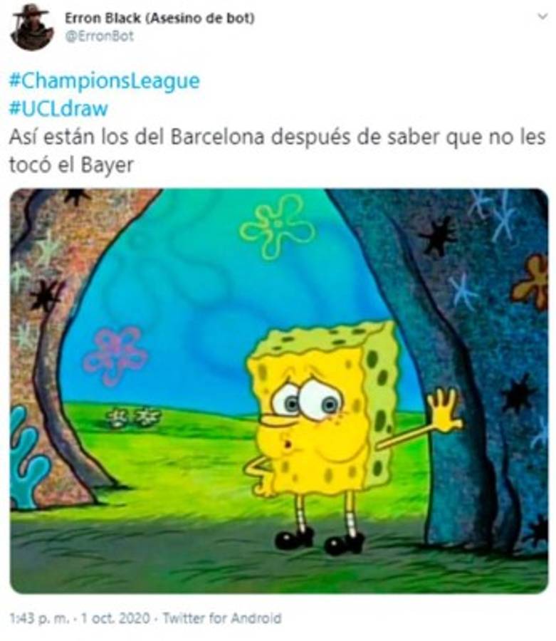 Los memes del sorteo de la Champions League con Messi y Cristiano Ronaldo de protagonistas