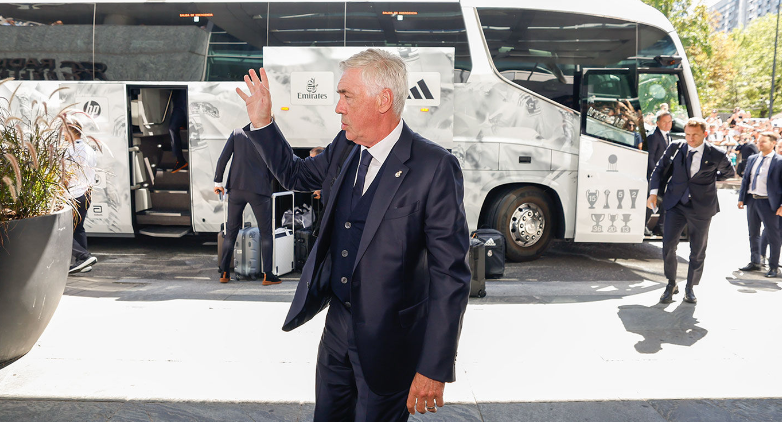 Mbappé desata la locura: así fue la llegada del Real Madrid a Varsovia para disputar el primer título de la temporada