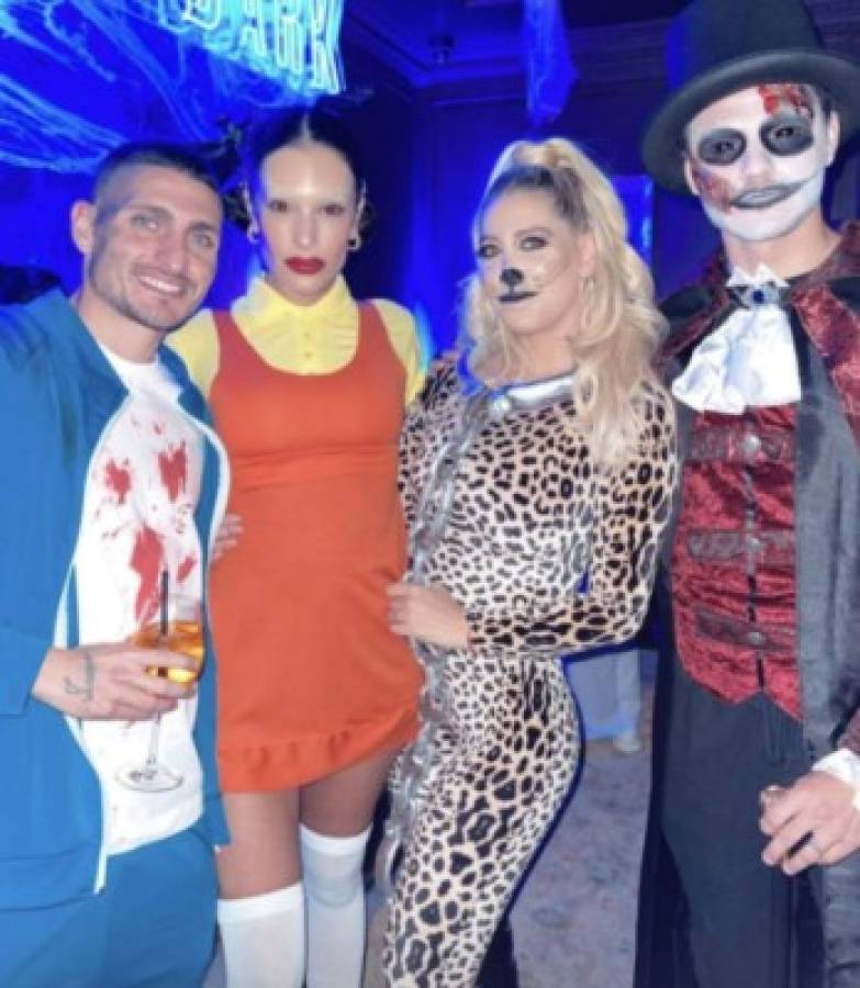 ¿Y Messi? Así fue la fiesta que montaron los jugadores del PSG por Halloween; Keylor no se la perdió