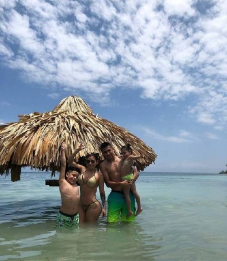 FOTOS: Las espectaculares vacaciones de futbolista del Olimpia y su esposa