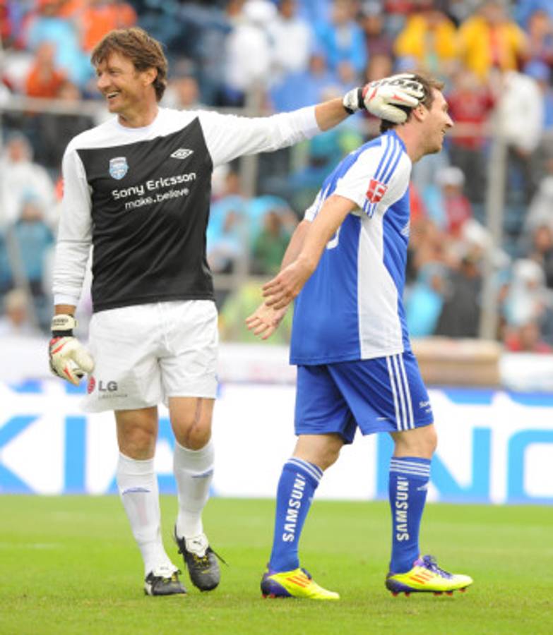 Messi protagonizó un duelo de exhibición en México.