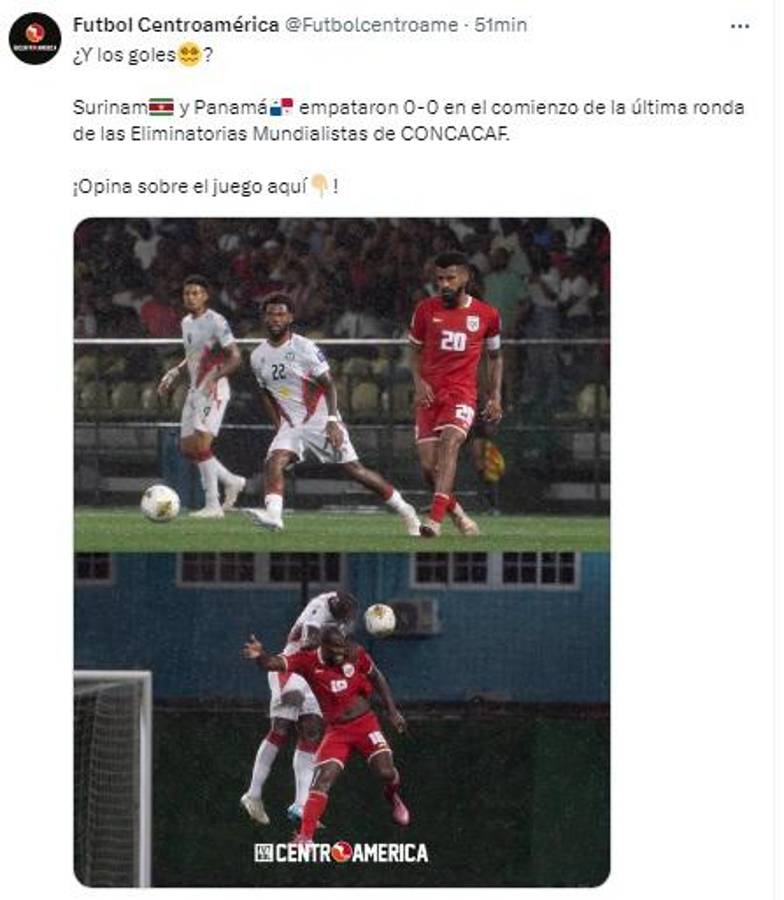 Los desnudó, Pidiendo la hora y No tienen nivel: prensa de Concacaf destruye a Panamá tras tropezar con Surinam