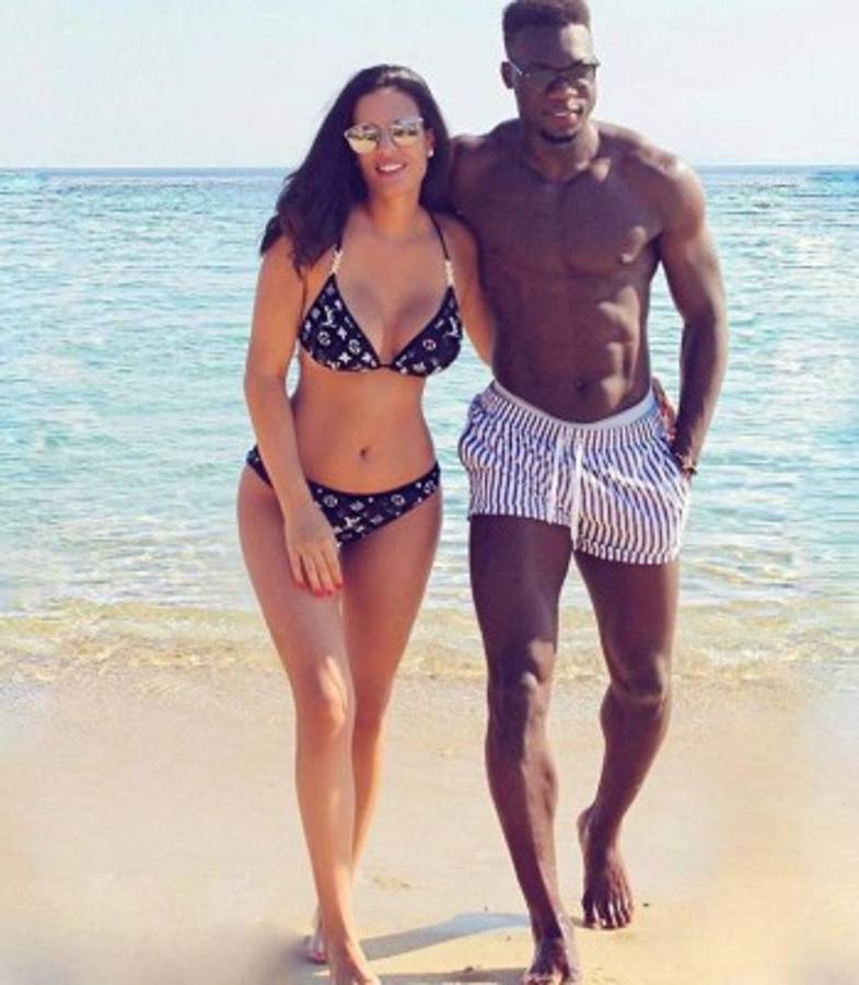 María García, la hermosa esposa del poco agraciado futbolista Felipe Caicedo