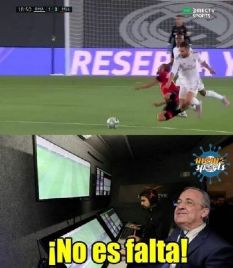 Los memes no perdonan al Real Madrid por otra 'ayuda' del VAR, pero ahora ante el Mallorca