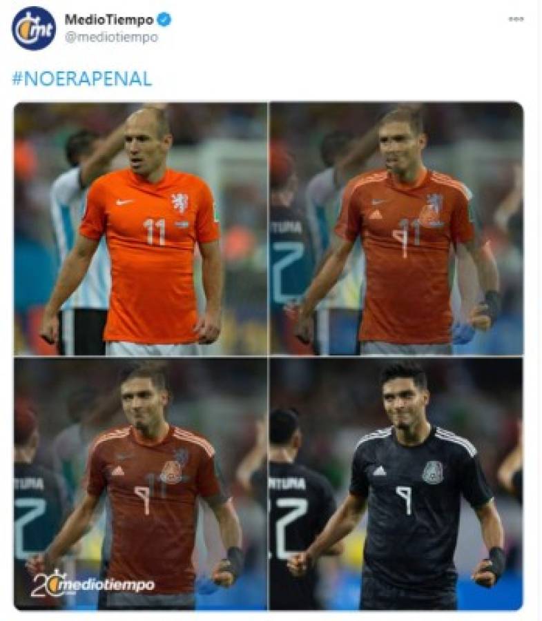 ¡Hasta Robben! México se baja a Holanda y los memes estallan en las redes sociales