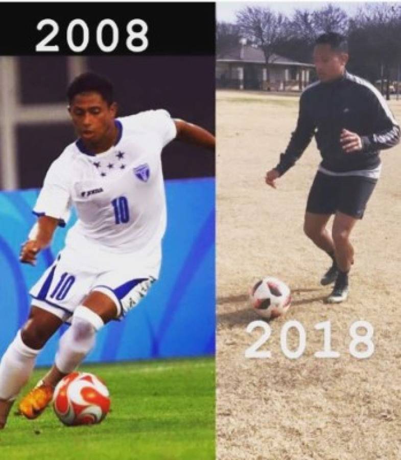 10 Year Challenge: Así lucían futbolistas de Liga Nacional y legionarios en 2009