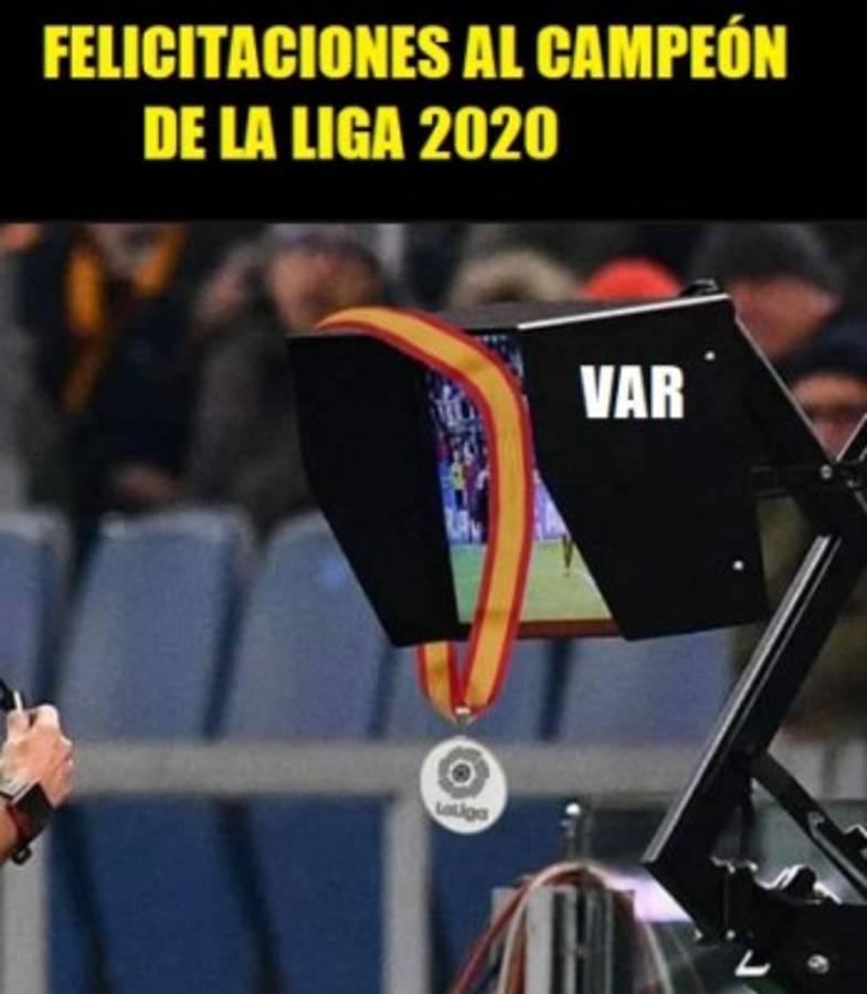 Los memes hacen pedazos al Real Madrid por recibir 'ayudas' del VAR y descender al Leganés