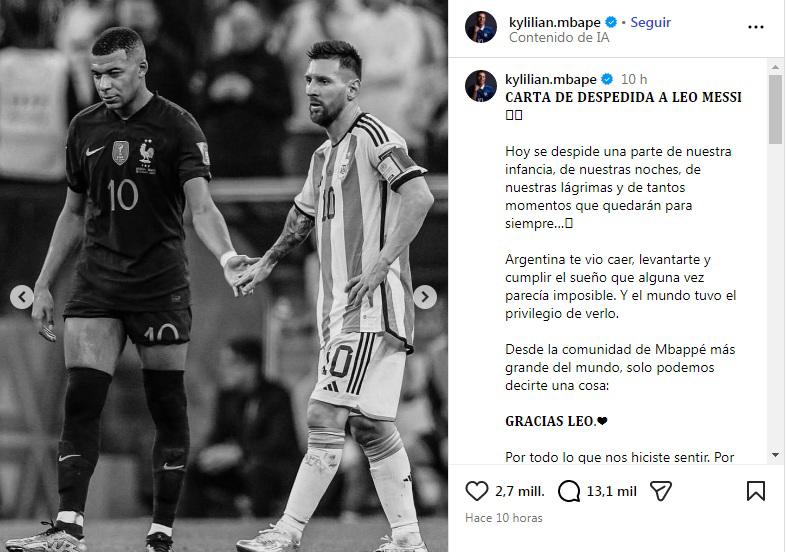 Messi aclara lo que pasó ante España tras las raras teorías y Mbappé deja mensaje