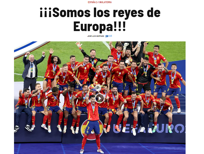 Lo que dice la prensa de Inglaterra tras perder otra final de la Eurocopa: “60 años de dolor; España nos rompe el corazón”