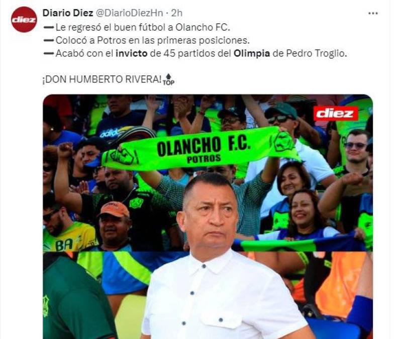 “Hasta que Olimpia lo vuelva a superar”, “Olancho enterró el invicto”: Prensa hondureña reacciona al batacazo de Potros