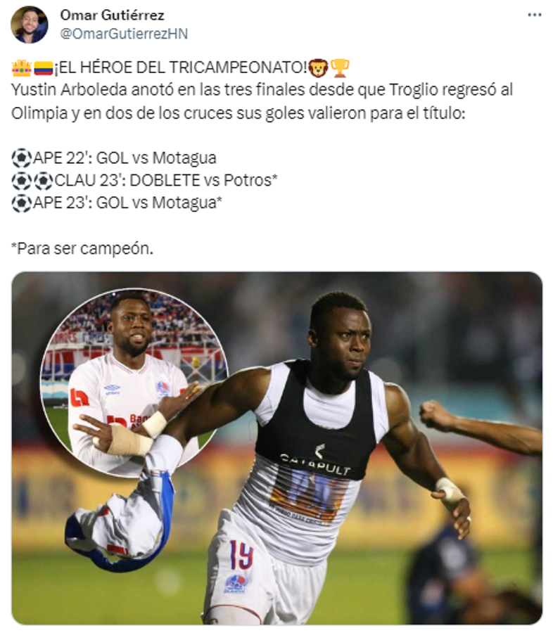 Rendidos ante el León: periodistas reaccionan por el título invicto de Olimpia y esto dicen sobre Motagua