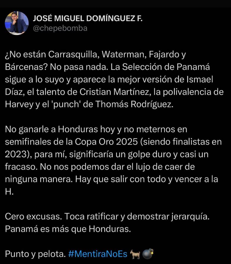 Leyenda catracha apostó: así reaccionó la prensa previo al Honduras vs Panamá por Copa Oro: Cierren bocas cero excusas