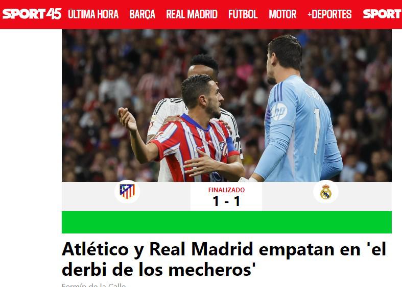 Lo que dice la prensa mundial sobre el polémico Real Madrid vs Atlético: “Escándalo y el derbi de los mecheros”