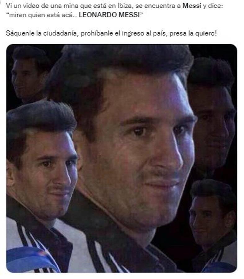 Llama “Leonardo” a Messi y los memes la hacen pedazos: “Sáquenle la ciudadanía, prohíbanle el ingreso al país y la quiero presa”