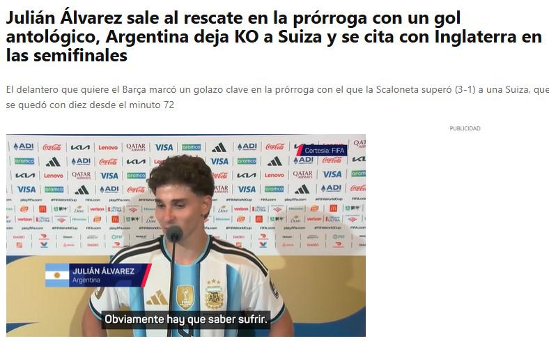 Vargentina; Infantino FC: lo que dice la prensa tras polémico triunfo de Argentina