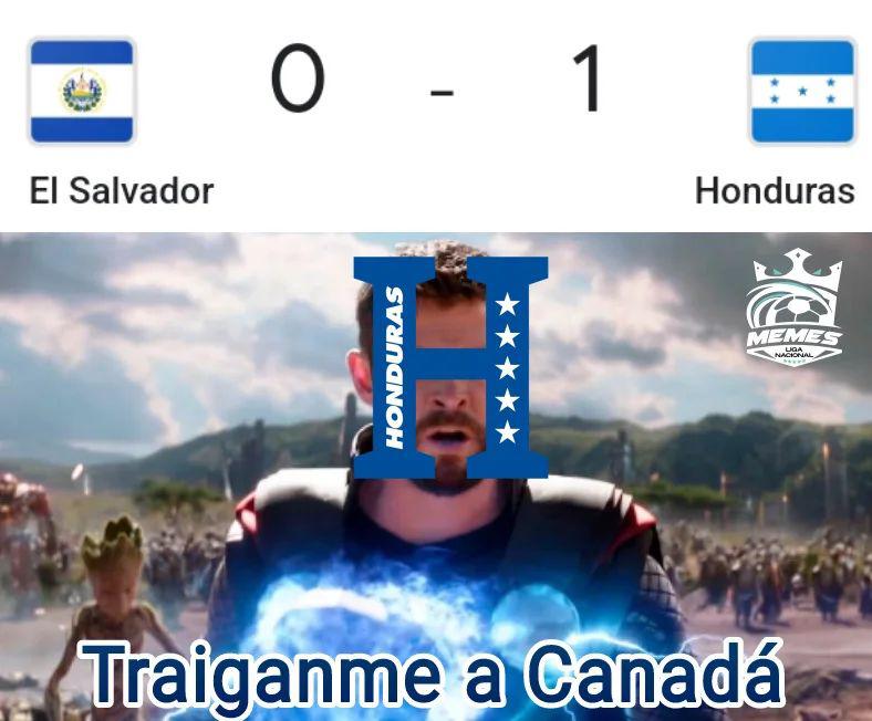 Los crueles memes que dejó el triunfo de la Selección Nacional de Honduras y donde destrozan a El Salvador