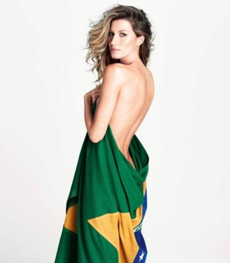 Gisele Bündchen, esposa de Tom Brady, apoyará a Brasil en la Copa América